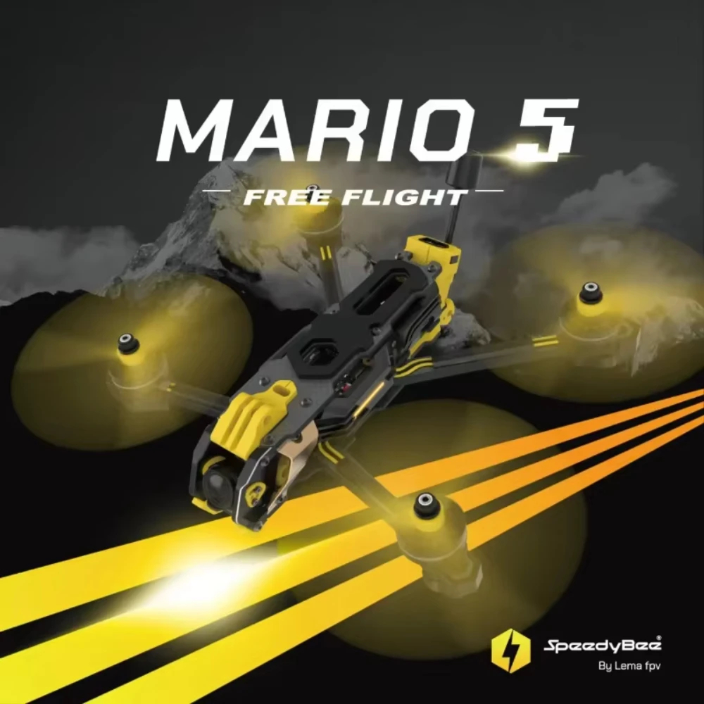 Drone Racing Propeller - Kit Rangka Speedybee Mario 5 O4,
