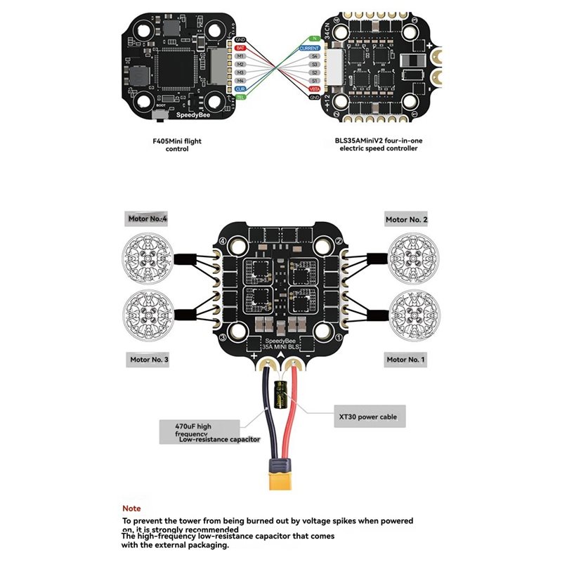 B92B untuk SpeedyBee F405 Mini - Drone Racing Flight Controller ulasan dan harga
