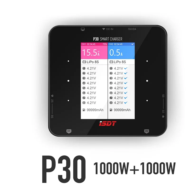 ISDT P30 Pengisi Daya Dual den - Drone Racing Charger ulasan dan harga