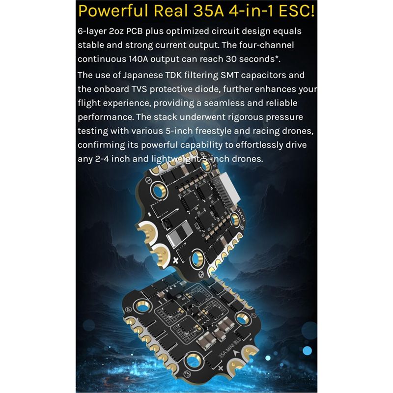 B92B untuk Speedybee F405 Mini - Drone Racing Esc ulasan dan harga